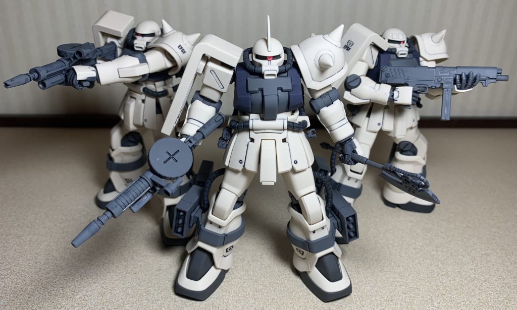 HGUC 1/144 MS-06F-2 ザクII(連邦軍仕様)