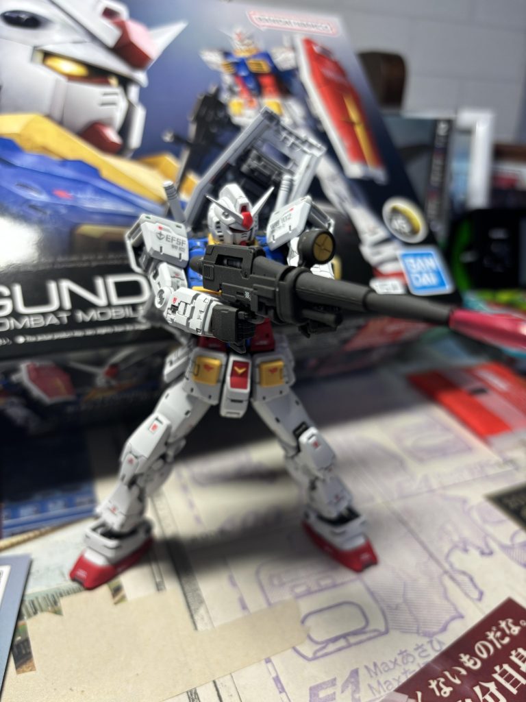 RG ガンダムver.2.0完成！–2枚目/制作者：エグ・ヤン