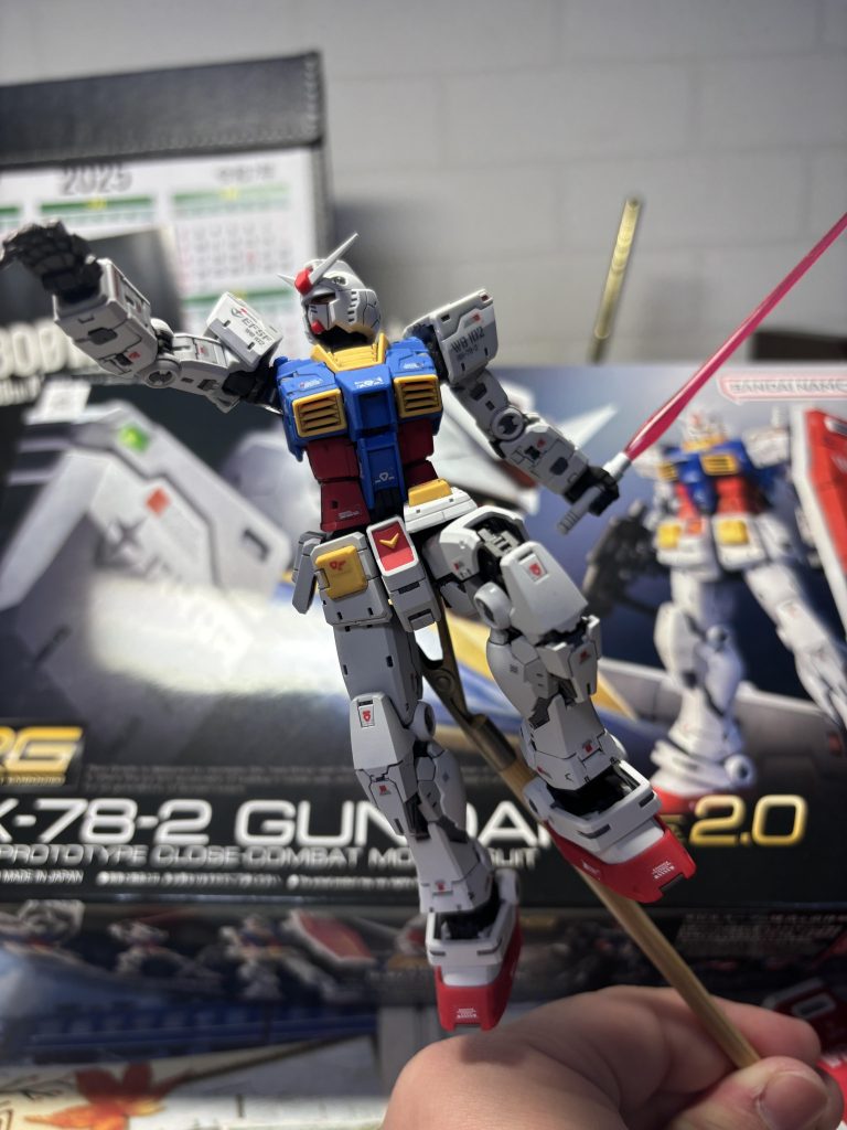 RG ガンダムver.2.0完成！–3枚目/制作者：エグ・ヤン