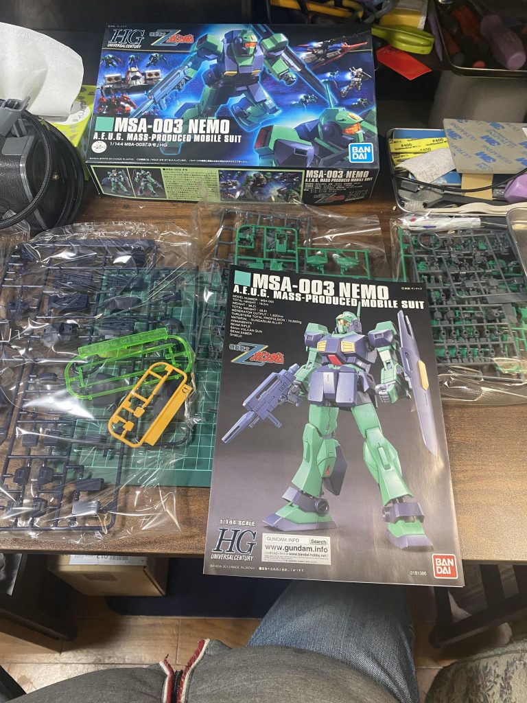 HGUCネモ　–2枚目/制作者：丸五ワークス