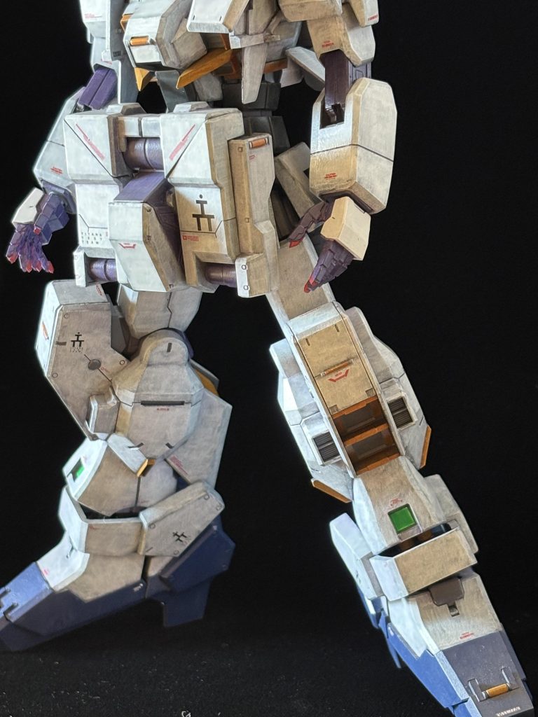 太もも　関節部で2mm延長アンクルアーマー　形状変更