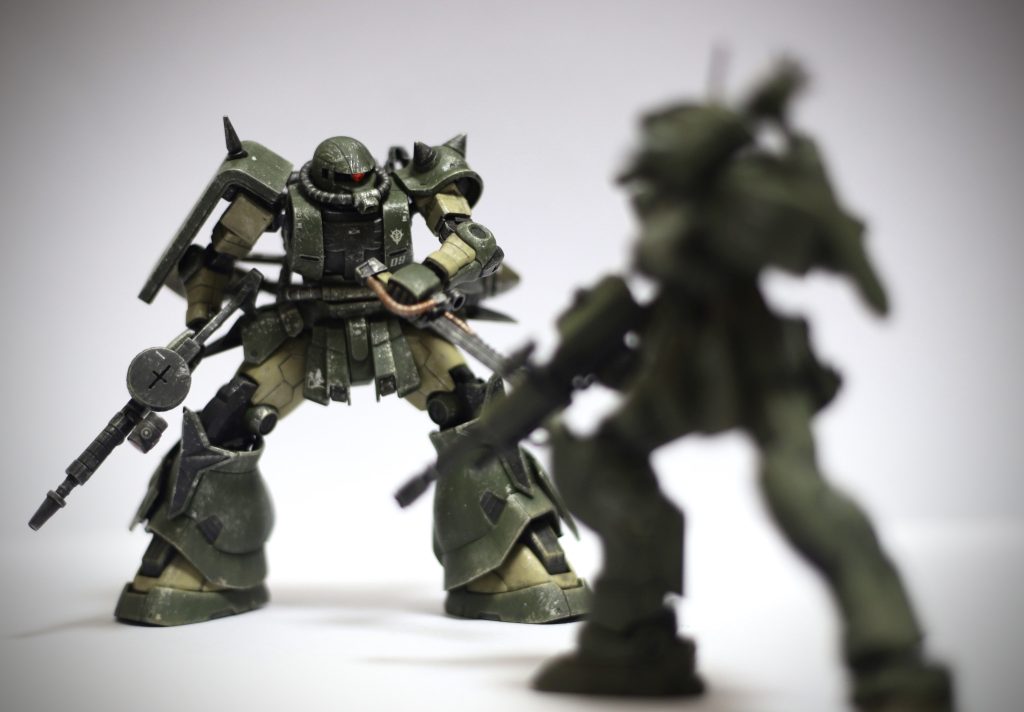 以前作ったジムスパルタンとクロスコンバット