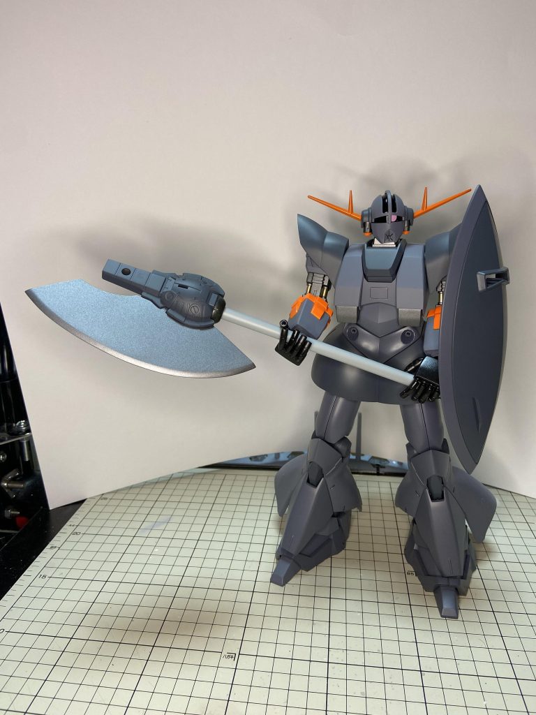 ゲルググシールドも磁石でマウント。