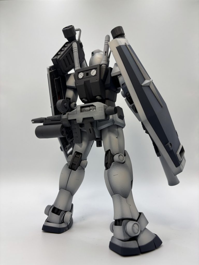 ディテール追加も無しで黒立ち上げからのグラデです!