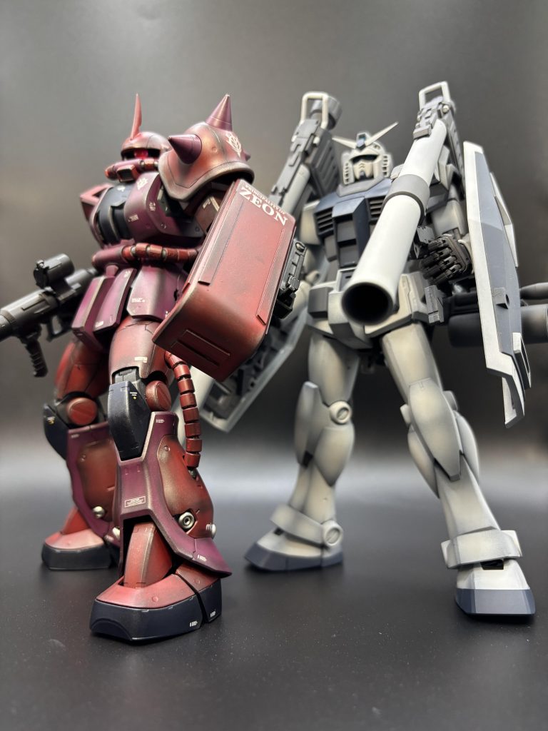 ガンスタさんに上げてないザク2.0とのツーショット