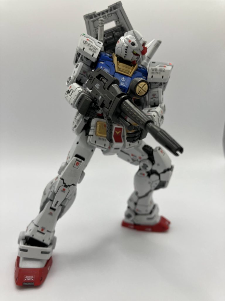 ランナー塗装と部分塗装。基本色々いじらなくても大丈夫。いいキットでした。進化は止まらないものです…