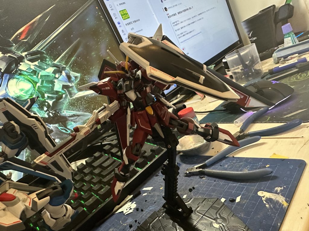 seed freedom主人公機補完中–3枚目/制作者：益達さん