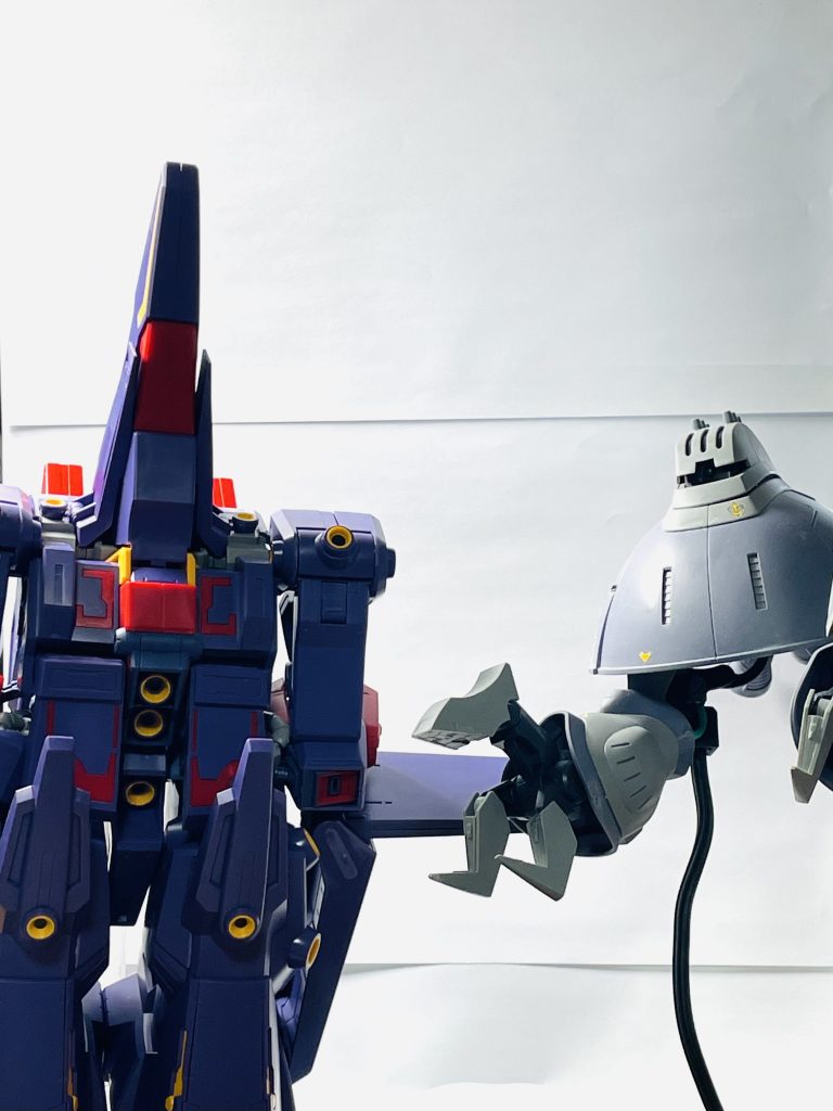 ・ロザミアッ!・お兄ちゃん!サイコガンダムmkⅡとキャパドッグでツーショット!