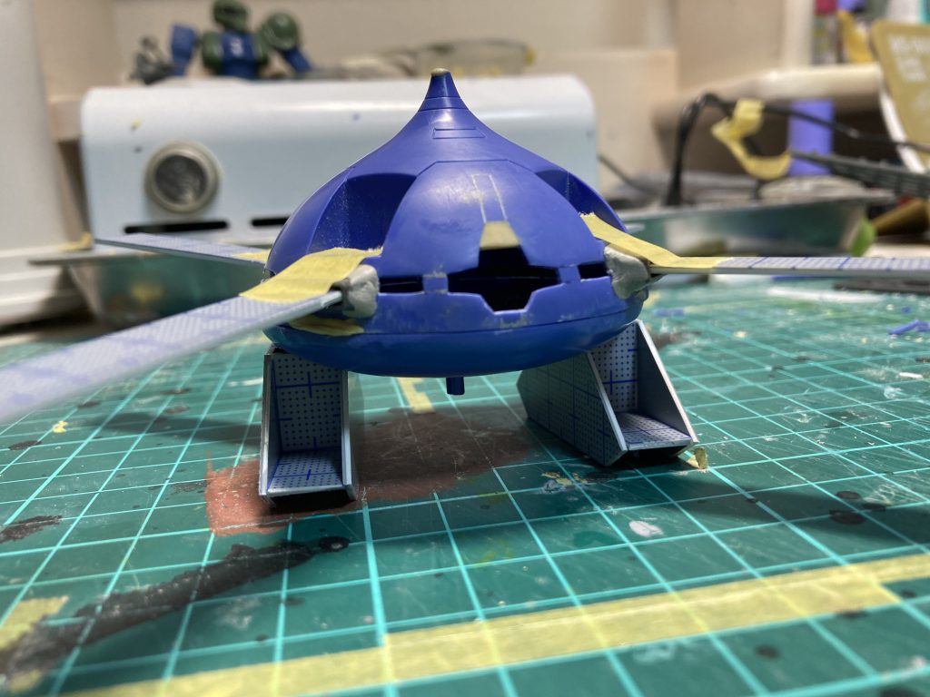 作成動機は余りにも衝動。隣県に旅行に行った際に購入したアッザムを1週間で完成させたい、と思った所から始まりました。