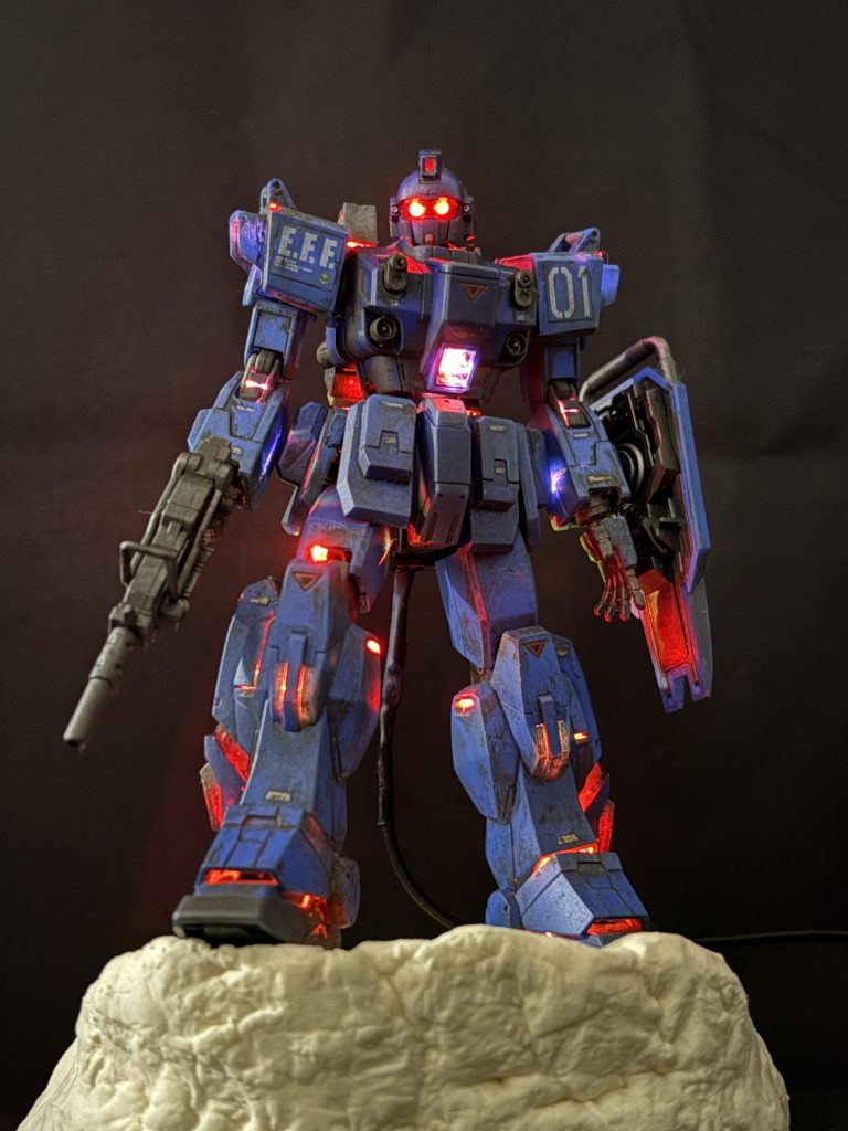 電飾ブルーディスティニー１号機–2枚目/制作者：@BearTwRider