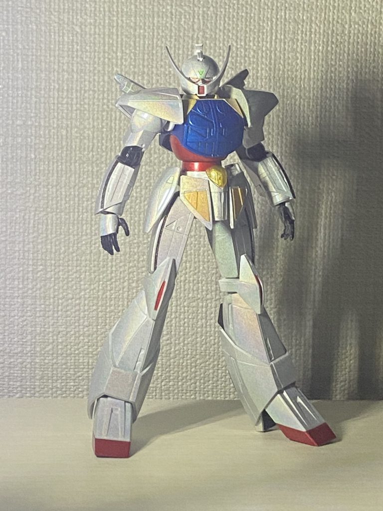 HGCC ターンエーガンダム 月光蝶ホロシルバー塗装