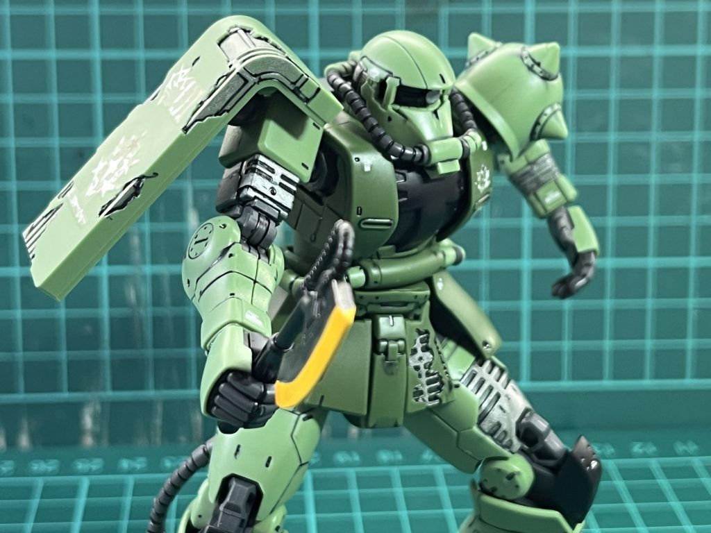 墨入れ、シール、デカール、部分塗装、艶消しスプレー