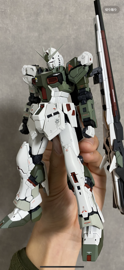 ウェザリング前です。だいぶ雰囲気変わるなぁ