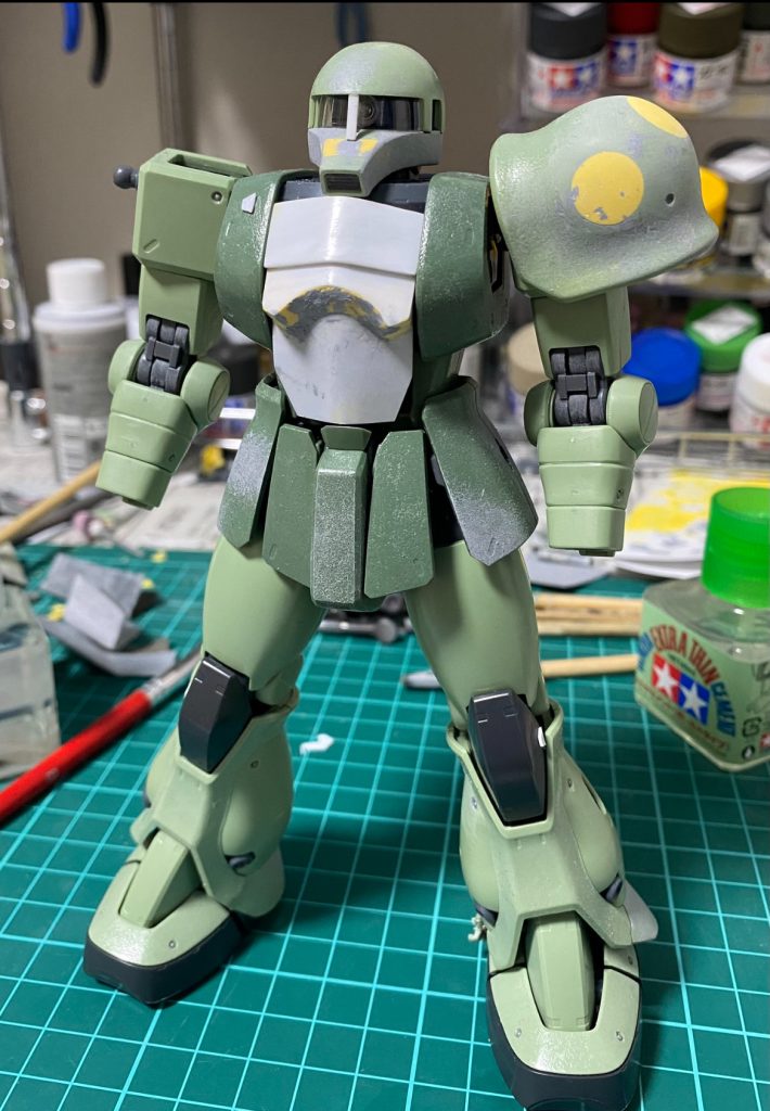 この1枚が1番旧ザクっぽいかも？