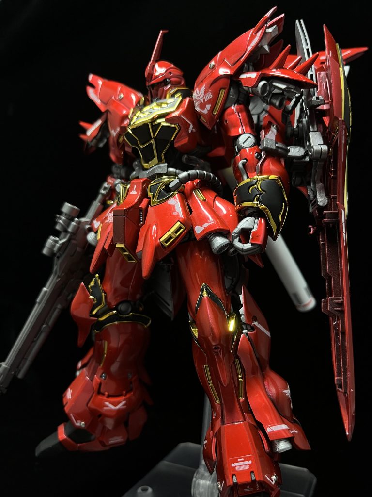 シナンジュは不遜な見下ろす感じのアングルがすごいかっこいいですよね！ ブログの方に細かい制作過程を載せておりますので良ければご覧ください！！