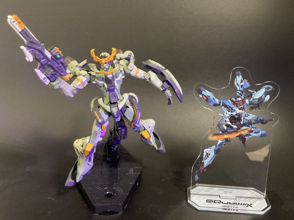 アクスタと一緒に撮ってみました😄