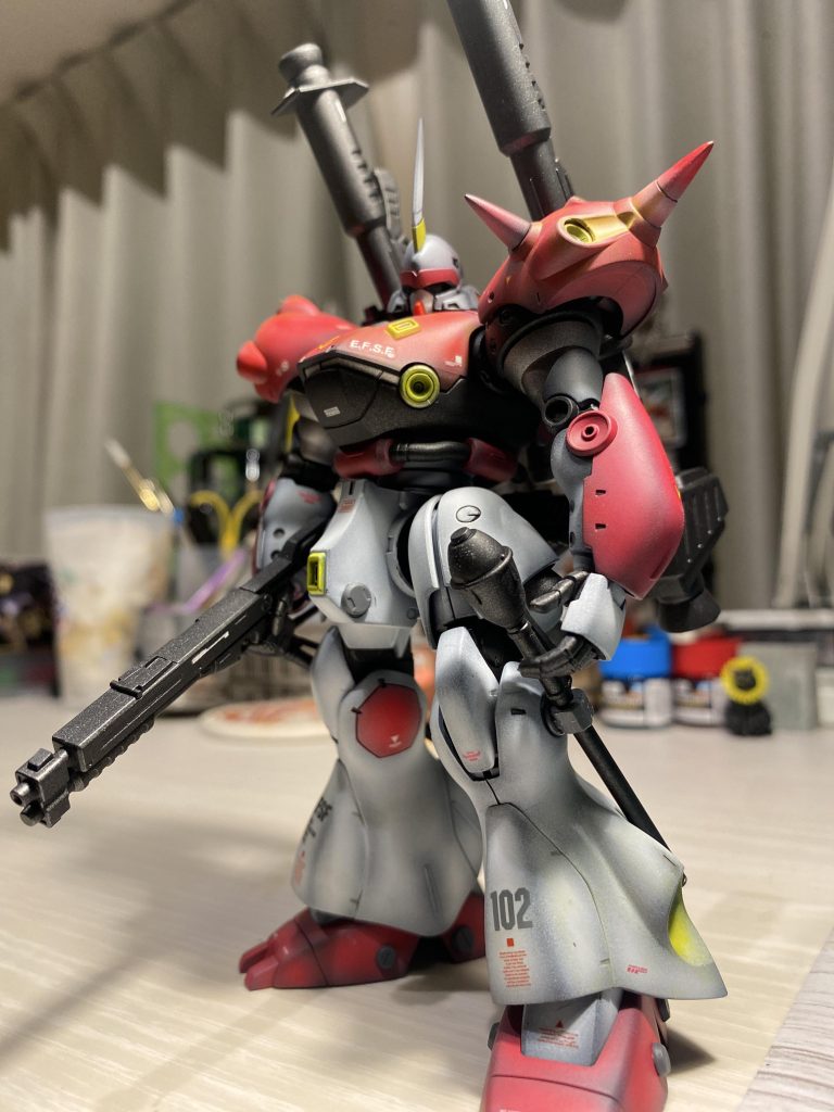 撃墜したケンプファーを改修したテイ🐥