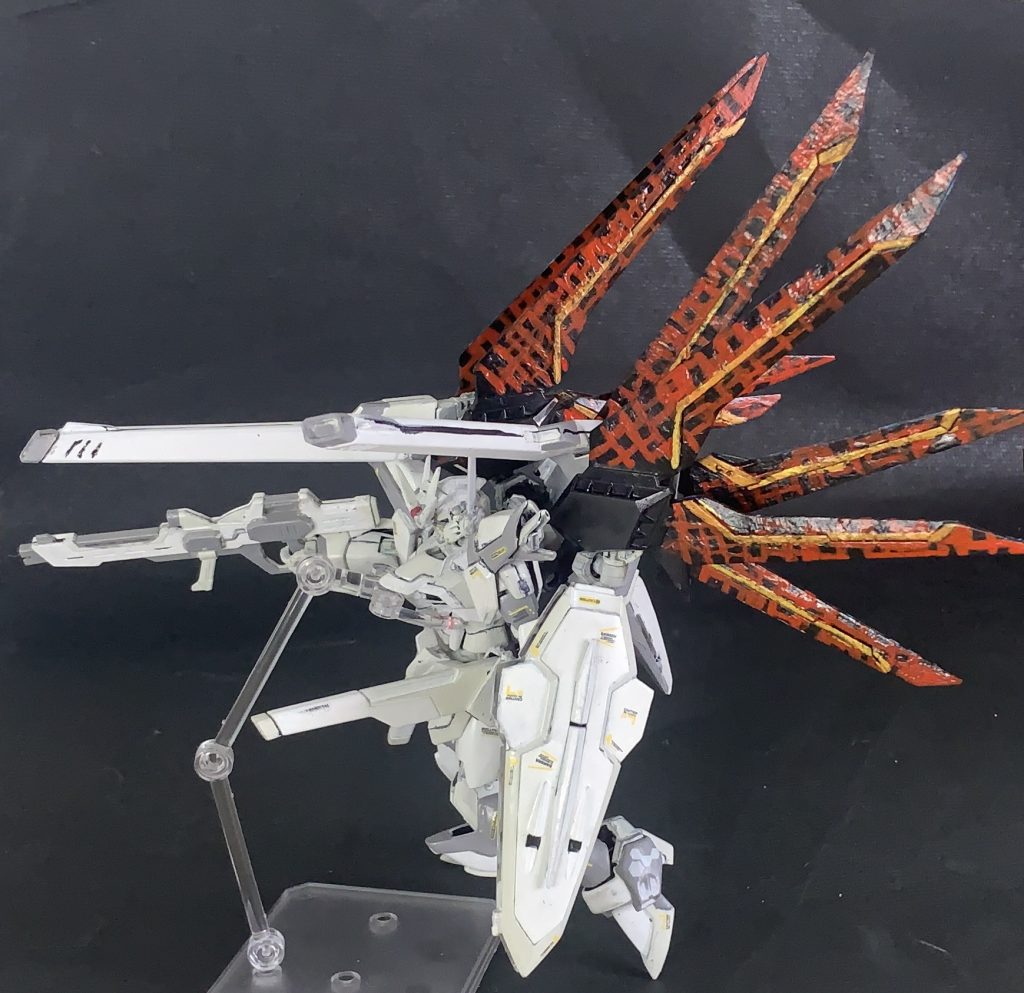 赤の羽が見えるハイマットモード