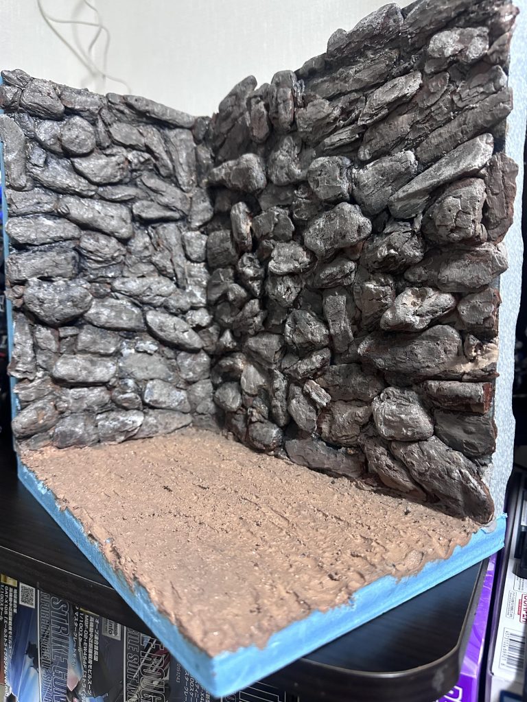 撮影用崖–2枚目/制作者：よしのっぺ