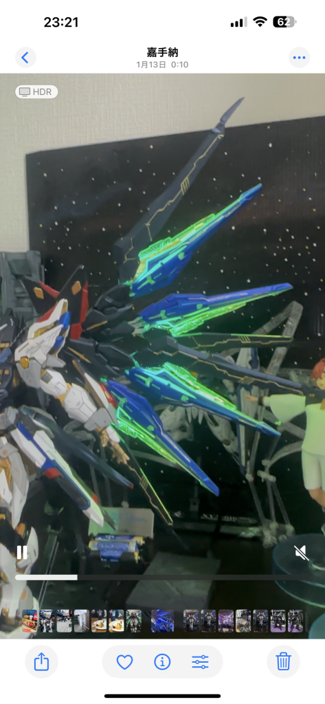 MG EX ストフリ　マットパール&マットキャンディー–3枚目/制作者：よしのっぺ