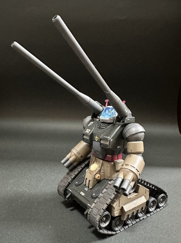 アンケート時のフレーズを置いておきますね。元旦だったらおいらが強いッッ！！運気マシマシ重装甲！ＭＳの魁、ガンタンク見参！ガンプラ完成品　2025　その２