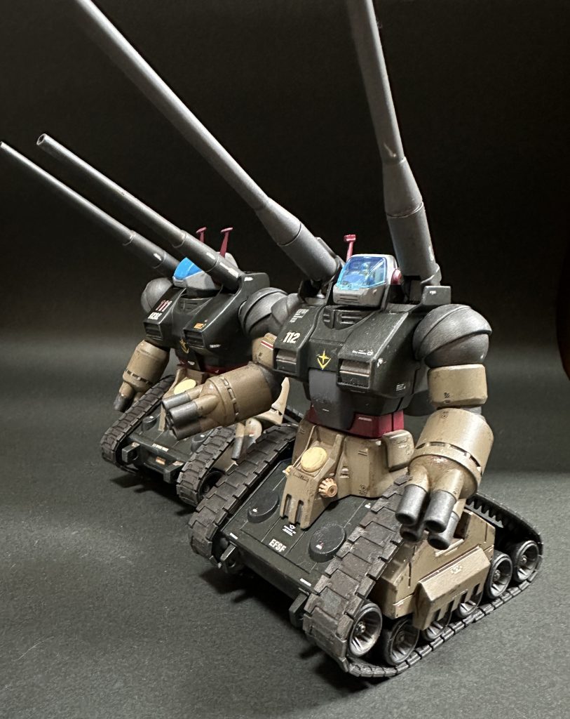 HGと並べて。これはこれで、かっこいいんですよね。ガンプラ完成品　2025　その3