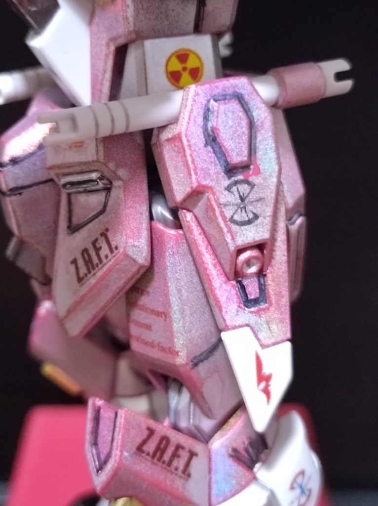 自作デカール盛り盛りHGCE∞ジャスティス弐式–7枚目/制作者:shuda666