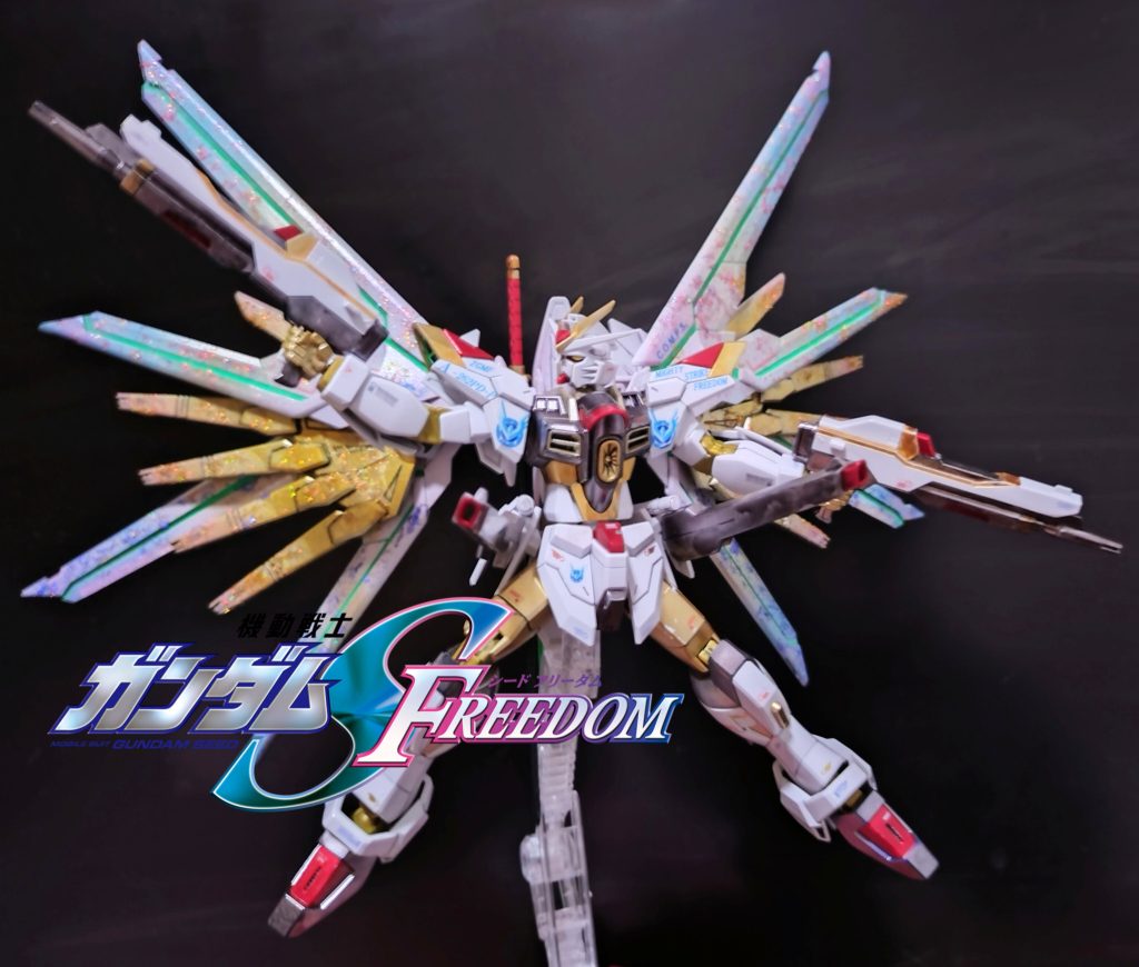 フルバーストHGCEマイティストライクフリーダム–5枚目/制作者：shuda666