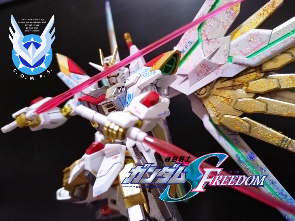 二刀ビームサーベル　HGCEマイティストライクフリーダム–7枚目/制作者：shuda666