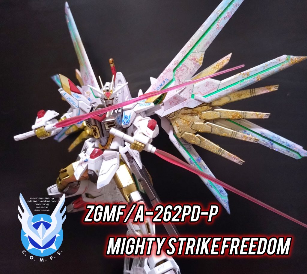 二刀ビームサーベル　HGCEマイティストライクフリーダム–6枚目/制作者：shuda666