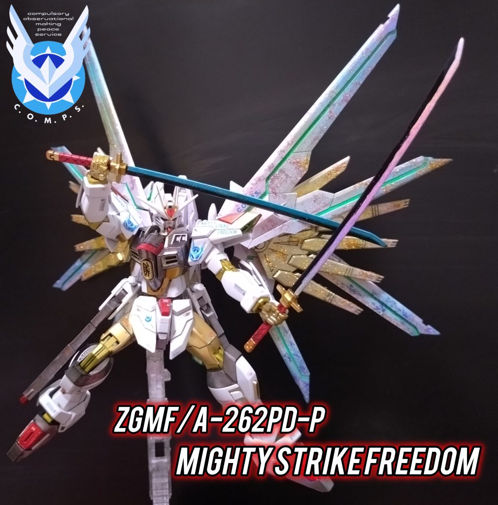 アメノトツカ　アメノハバキリ　HGCEマイティストライクフリーダム–5枚目/制作者：shuda666