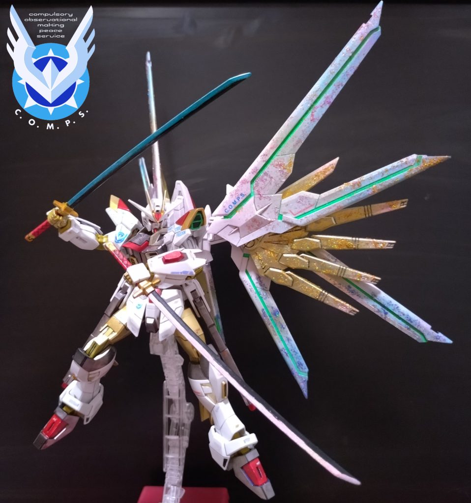 アメノトツカ　アメノハバキリ　HGCEマイティストライクフリーダム–6枚目/制作者：shuda666