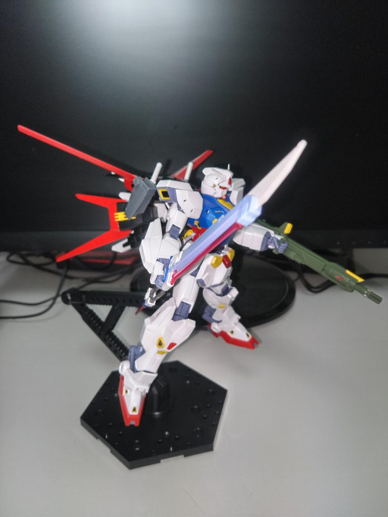 F90 PERFECT STRIKER（エール・ソード・ランチャーストライカー装備）–4枚目/制作者：soler