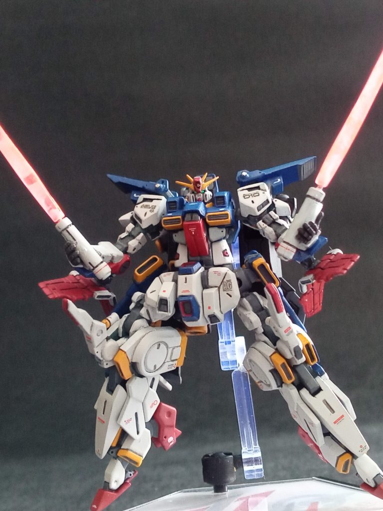 最後までご覧いただきありがとうございます!ハイニュー、スーパーガンダム、Wガンダムと今回のZZで可動化4体目ですが一番サクサクできましたね~変形ギミックやったら1年かかりそうですがw