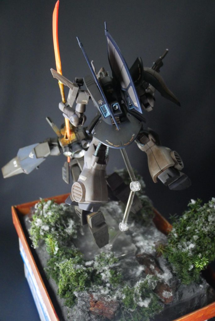 １/144　HG　ディジェ　と　HG　ジェガンD型ナラティブ.ver　ジオラマ–8枚目/制作者：suteteko76