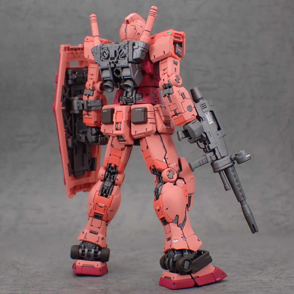 RG　RX78　ガンダム　シャア専用カラー–5枚目/制作者：ヤマサン