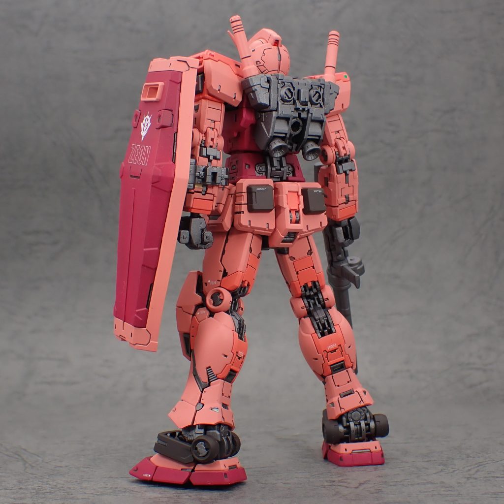 RG　RX78　ガンダム　シャア専用カラー–6枚目/制作者：ヤマサン