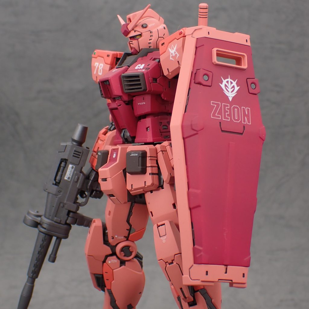 RG　RX78　ガンダム　シャア専用カラー–9枚目/制作者：ヤマサン