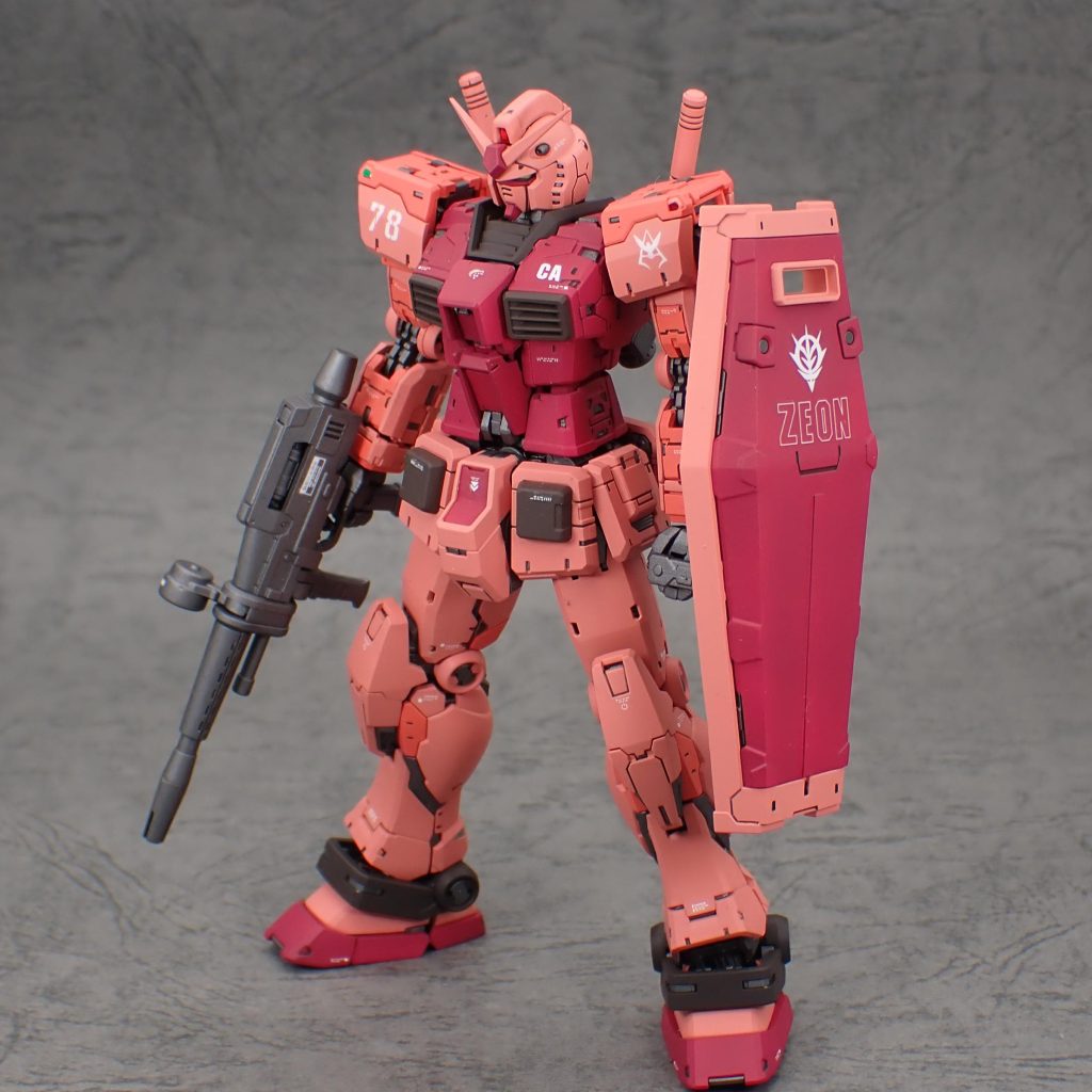 RG　RX78　ガンダム　シャア専用カラー–7枚目/制作者：ヤマサン