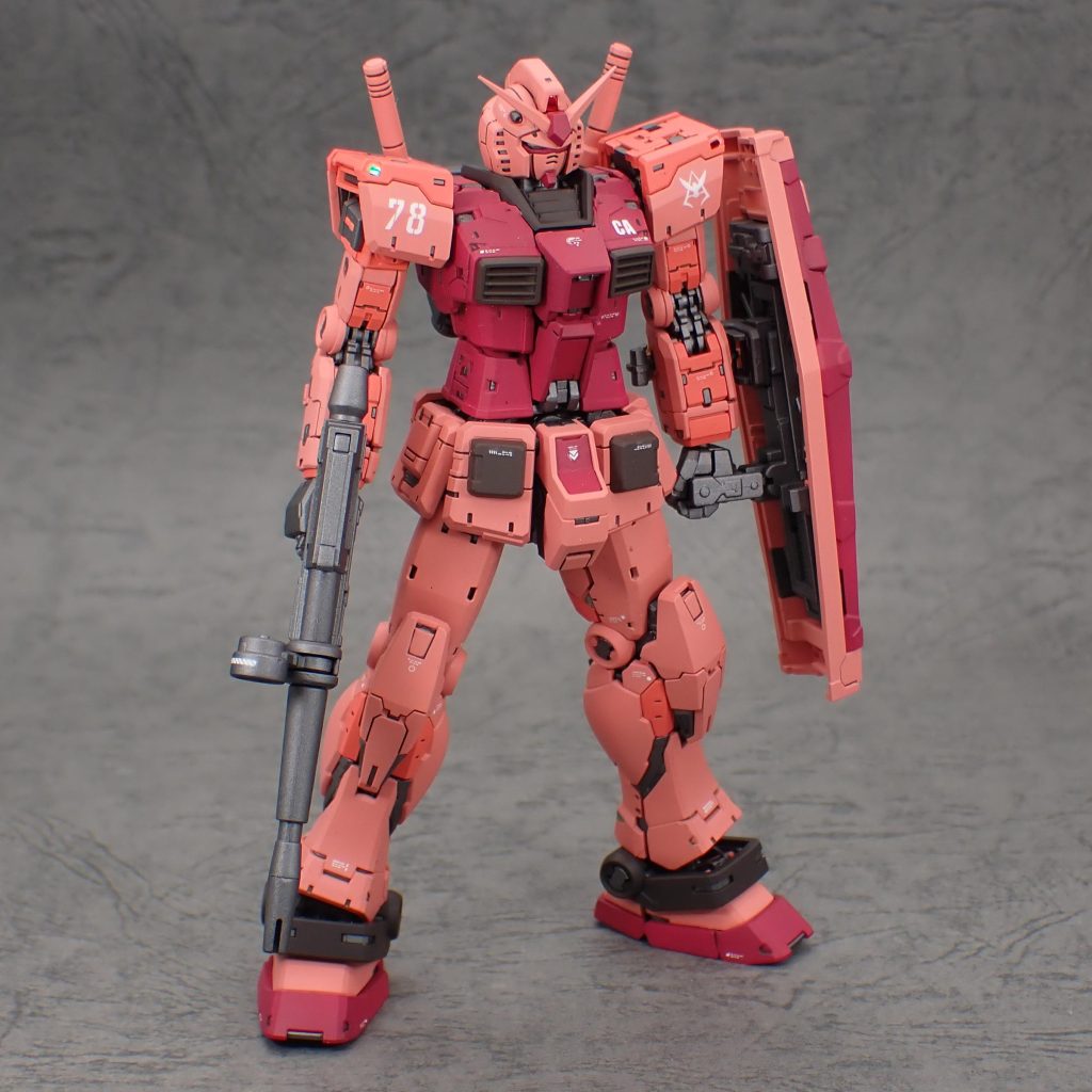 RG　RX78　ガンダム　シャア専用カラー–8枚目/制作者：ヤマサン