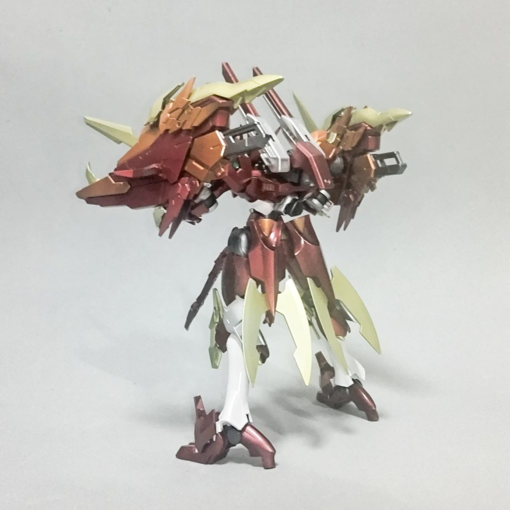 後ろ姿は気に入ってます。