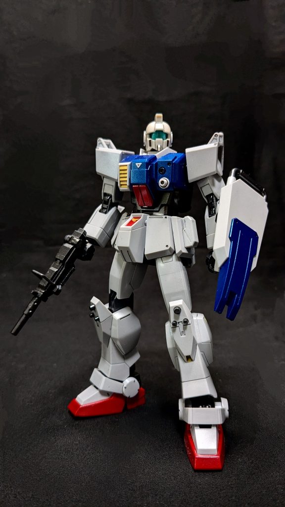 ホワイト部分のパールが写真で表現しきれないのが残念なくらい、実物はキラキラしていて「俺の超合金かっけぇ」できて自分的には超満足でした。尚キラキラを十分味わう為デカールは貼らずとしました。