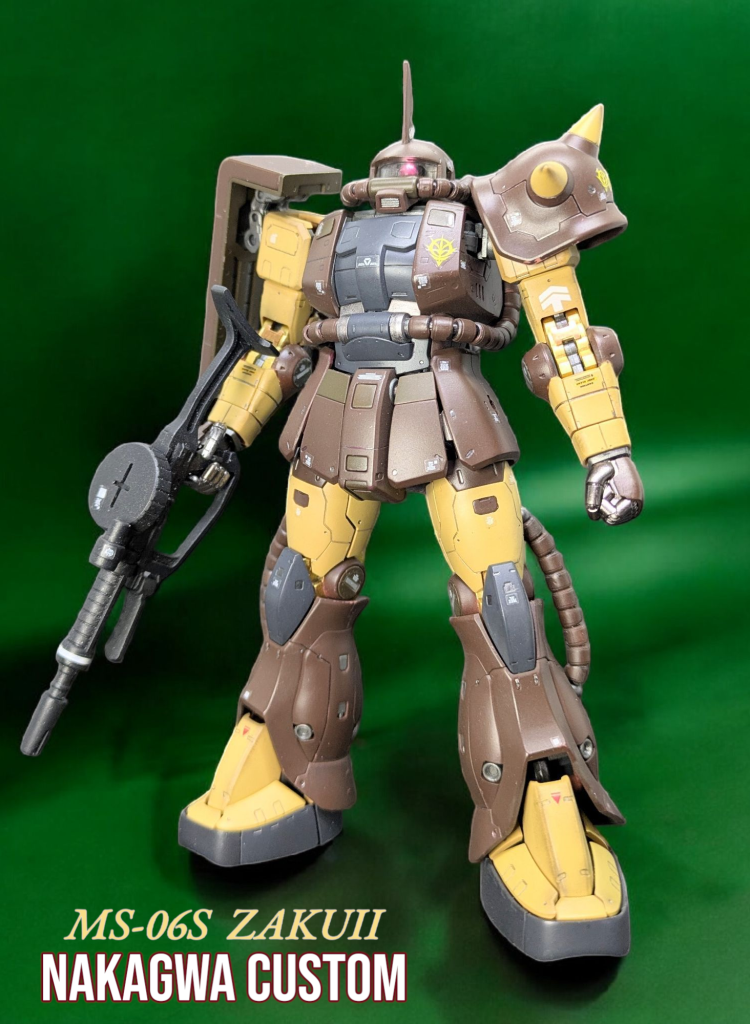 RG MS-06S ザクⅡ【マサヤ・ナカガワ機】