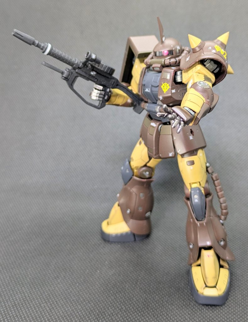 手首パーツをオプションパーツに変えてからのポージング✨️表情が付いていいですね👍️