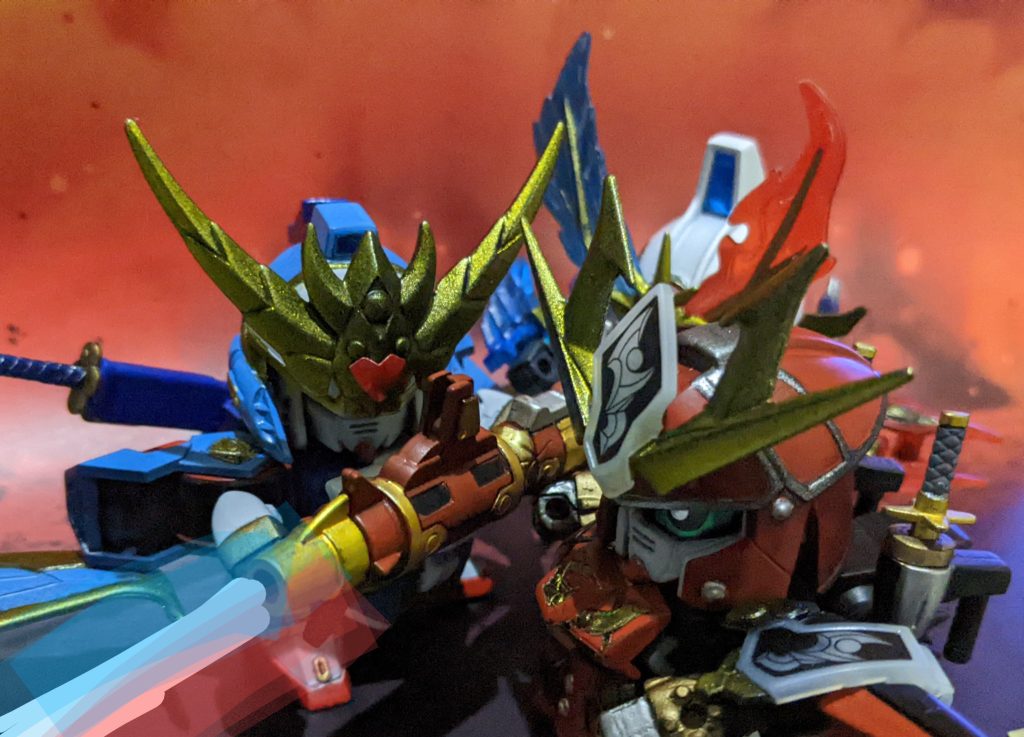 烈光 : 烈破マーク！！烈破 :マークOKっ！！烈空 : 重…烈光 : 轟天砲、ファイヤーっ！！  