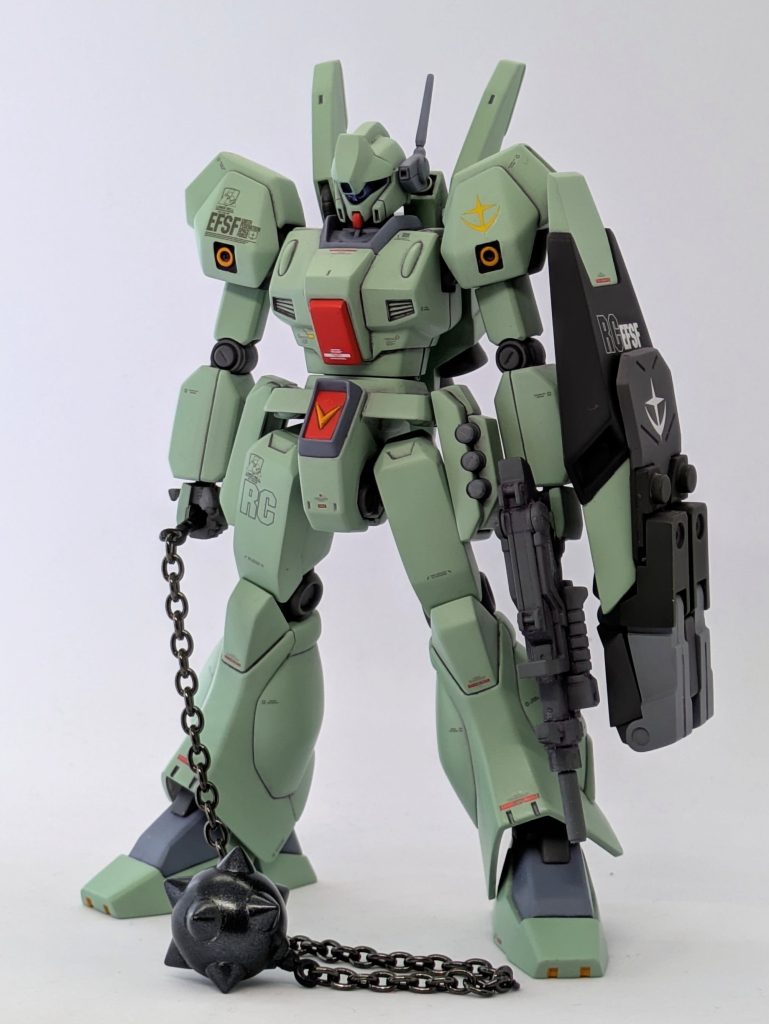 爪閉じた状態!ハンマーはガンダムG30のもの。爪はシステムウェポンのものを一部加工して使用。