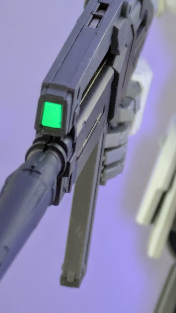 ライフルのセンサーもお約束通りに。