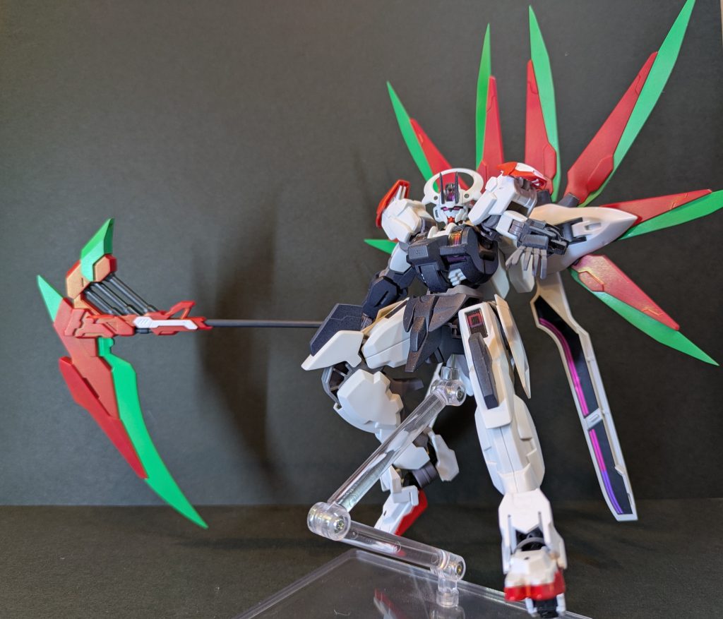 バルバトスの足、微妙に規格か違うけどなんとかマッチしました。