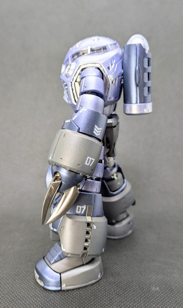 サイドショット①✨️アイアンネイルの輝きがお気に入りです👍️