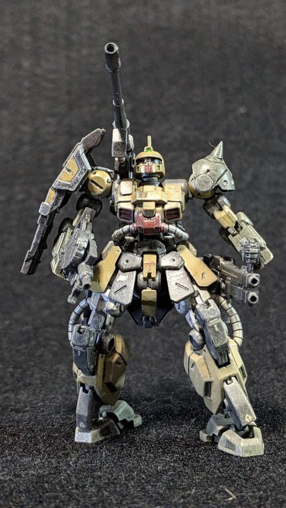 アーティファクトでは初のドライブラシです。